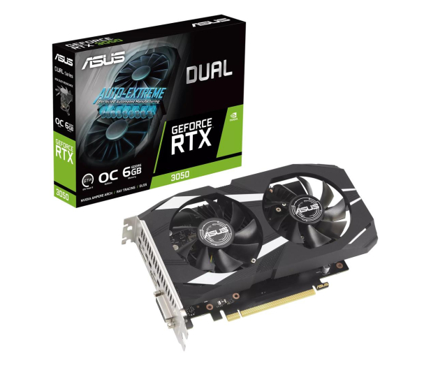 ASUS GeForce RTX 3050 Dual OC 6GB GDDR6 - 1226950 - zdjęcie